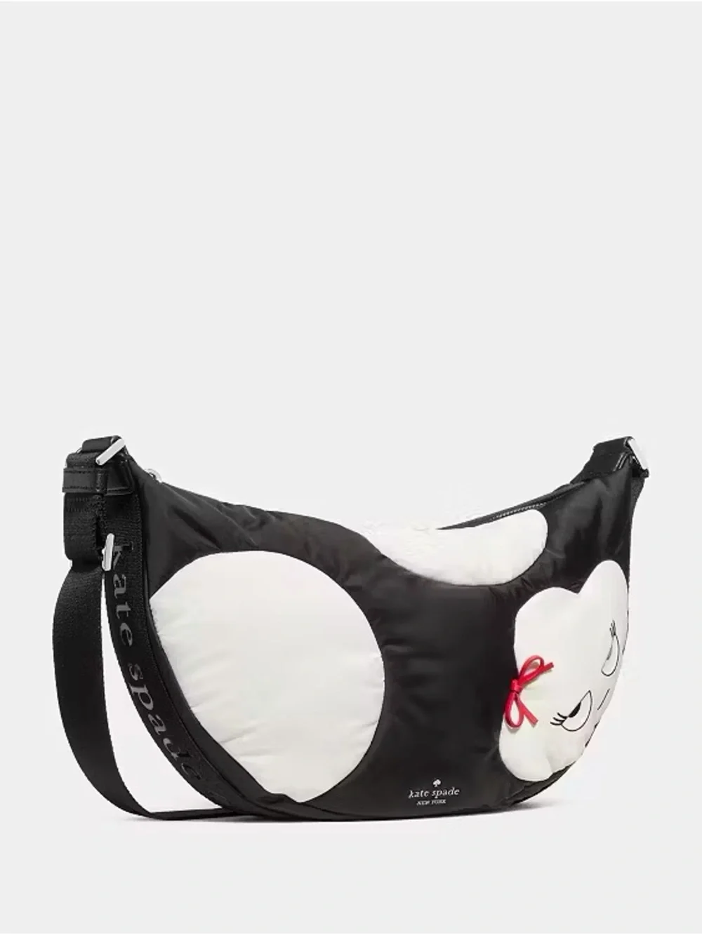 ♠️Kate Spade New York Carter Nylon Monsters Sling Crossbody Bag, Black Multi NWT
